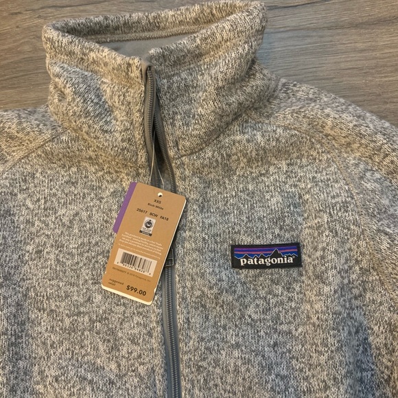 NWT Patagonia women’s Better Sweater Jacket 1/4zip - Picture 2 of 2